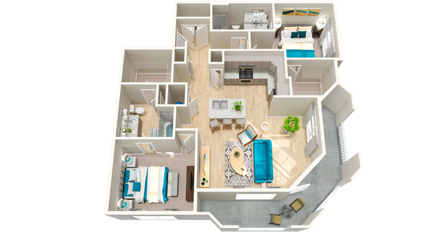 Unit 5027 5027 floor plan